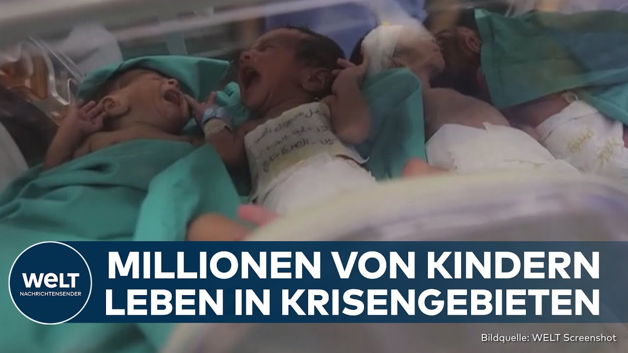 UNICEF-BERICHT WELTWEIT: Jedes fünfte Kind lebt 2025 in Krisen- und Konfliktgebieten!