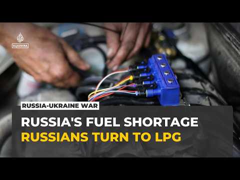 Russians turn to LPG conversions amid fuel shortages from Ukrainian strikes