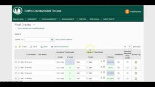 Release Final Adjusted Grade
