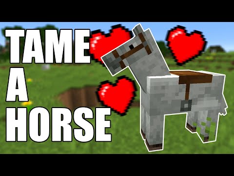 How To breed horses in minecraft