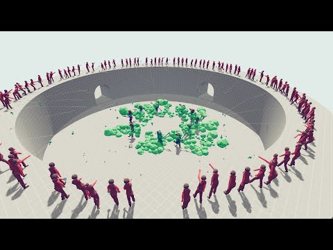 100x Potionseller Vs 10x Every Unit TABS Totally Accurate Battle Simulator