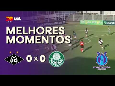 Gols e melhores lances de Mixto x Palmeiras