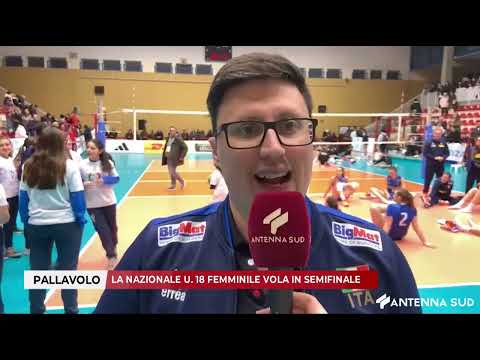 9 GENNAIO 2026 - PALLAVOLO, LA NAZIONALE UNDER 18 FEMMINILE VOLA IN SEMIFINALE
