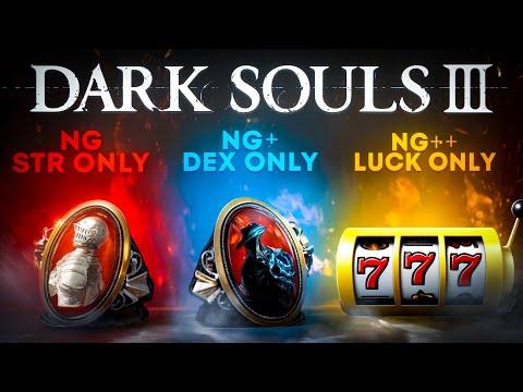 Dark Souls 3, But I Can Only Level ONE STAT PER CYCLE!!!