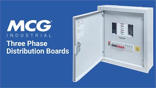 MCG Three Phase Distribution Boards