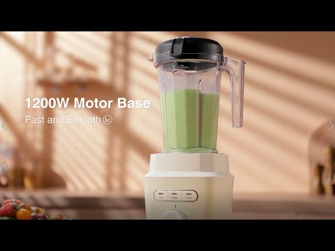 Hauswirt® 1200W Professional Blender With 2 Bottles