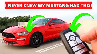 5 Hidden Features On 2015-2021 Mustang GT & Mustang Ecoboost | S550 Mustang Hidden Features