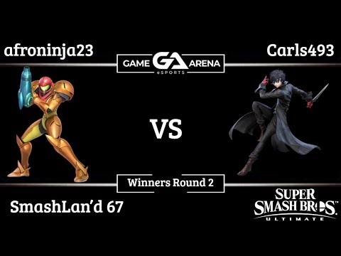 SmashLAN'd 67 - afroninja23 vs Carls493 - Winners Round 2