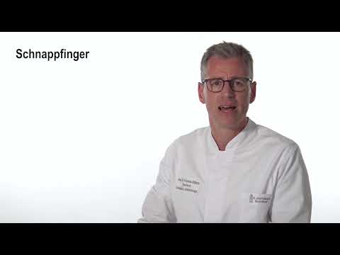 Hand - Schnappfinger, Prof. Dr. Thomas Kälicke, GFO Kliniken Bonn