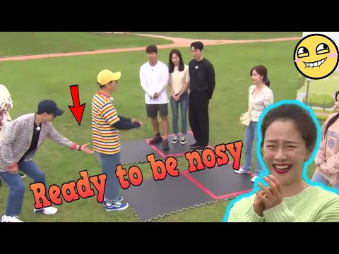 [RunningMan] Nosy Jae suk in action: he annoys Seok jin 🤣