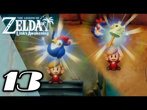 The Legend of Zelda: Link's Awakening - 100% Walkthrough Part 13 - Flying Rooster & Bird Key