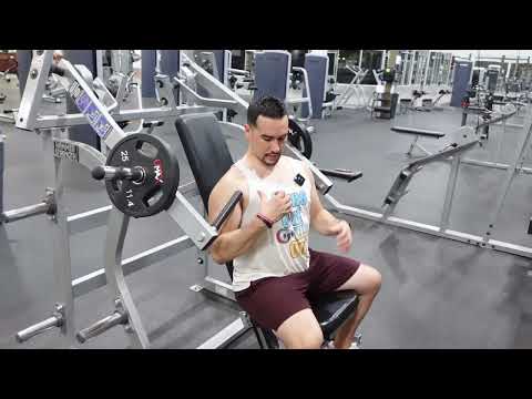 ISO Lateral Super Incline Press (Hammer Strength)