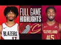 TRAIL BLAZERS at CAVALIERS | FULL GAME HIGHLIGHTS | November 30, 2023