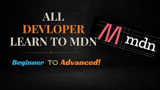 All Developer Learn To MDN