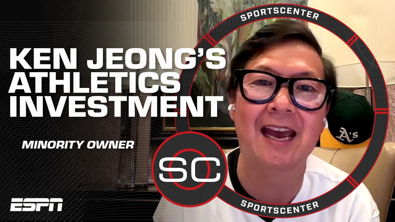 Actor Ken Jeong is an Athletics minority owner with Korean-led investment group ⚾ | SportsCenter