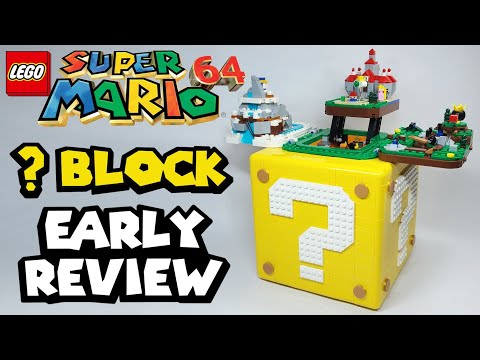 LEGO Super Mario 64 Question Mark Block (71395) - 2021 Set Review