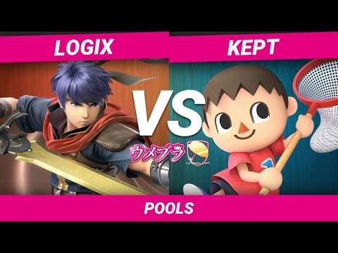 【スマブラSP】ウメブラSP5 POOLS / Logix(Ike) vs kept(Villager) / Umebura SP5 - Smash Ultimate