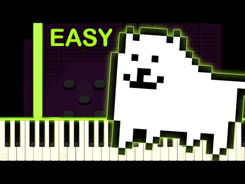 Uwa!! So Temperate♫ | UNDERTALE - EASY Piano Tutorial