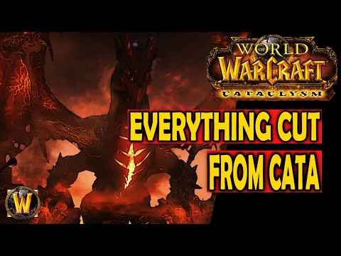 Everything Cut From Cataclysm (Full Compilation With No Fluff)