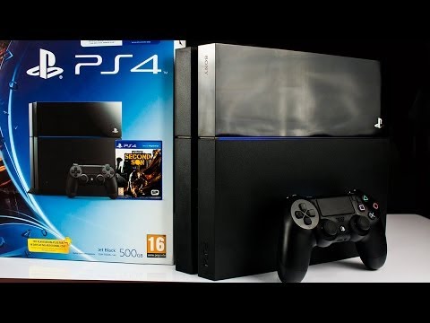 NEW 2014 Sony Playstation 4 (PS4) Infamous Bundle - EPIC Unboxing (4K UltraHD) Video
