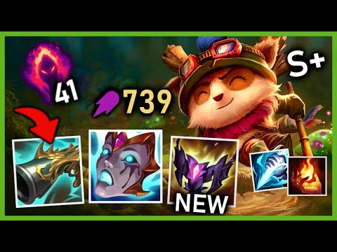 S12 TEEMO JUNGLE WITH NEW BUILD IS GIGA BROKEN (SHADOWFLAME + COLLECTOR)