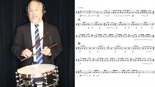 NCMEA 2025-2026 Grades 9-10 Snare Drum Solo Part 1- Classical