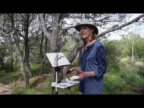 Painting Bark from Quick Tips with Mary Whyte