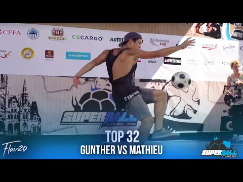 Gunther Celli v Mathieu Pierron - Top 32 | Super Ball 2016