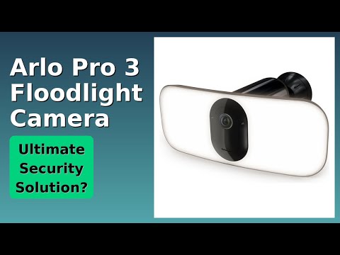 REVIEW (2026): Arlo Pro 3 Floodlight Camera. Features.