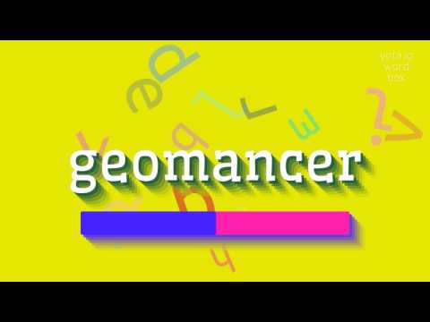 How to say "geomancer"! (High Quality Voices)