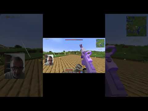 Unstoppable me vs raiders in village - Minecraft