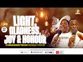 COMMANDING THE DAY MIDNIGHT PRAYER LIGHT GLADNESS JOY AND HONOUR 16 05 2025