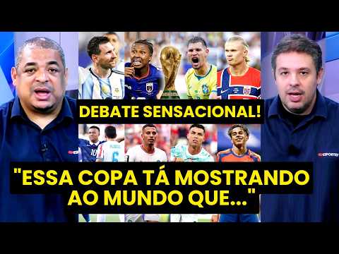 QUE AULA! “NOVA ORDEM??? ESSA COPA TÁ MOSTRANDO AO PLANETA que o FUTEBOL de SELEÇÕES agora…”