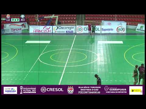 CAD GUARAPUAVA X MEDIANEIRA 2º RODADA CHAVE PRATA 2021