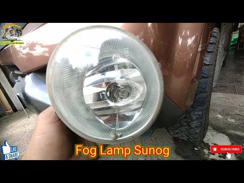 YouTube video about: How to change fog light bulb isuzu d'max?