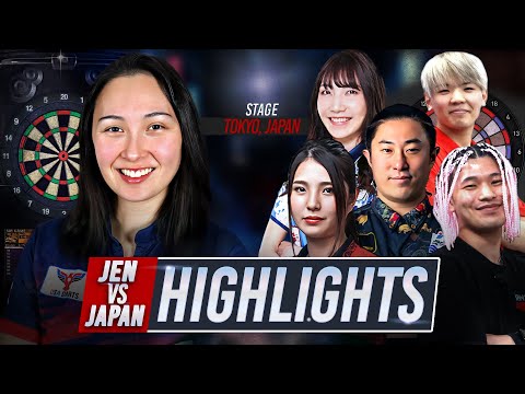 Jen VS Japan Highlights | The Best of Tokyo Darts