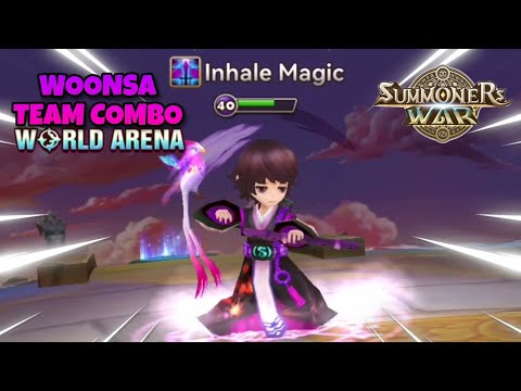 Woonsa Team Combo in World Arena Ep. 3 - Summoners War