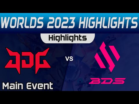 JDG vs BDS Highlights Round 1 Worlds Main Event 2023 JD Gaming vs Team BDS by Onivia