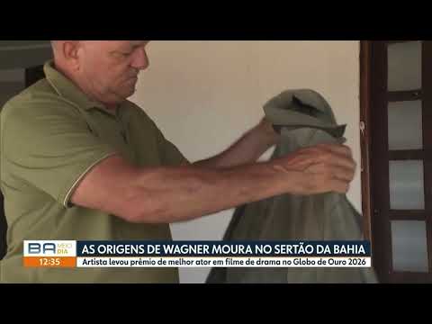 As origens de Wagner Moura em Rodelas, no Sertão da Bahia - Bahia Meio Dia 16.01.26
