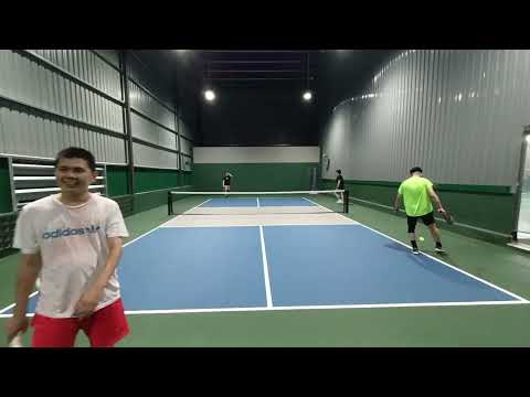 HotBloods Pickeball Club ( HBSPC) Kelvin/Yew vs Shawn/Eric.