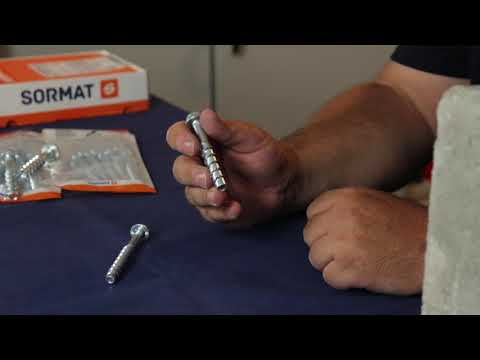 Betongskruv S-CSA+ från Sormat