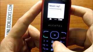 How To Unlock Alcatel OT-308 and OT-308A By Unlock Code From UnlockLocks.COM