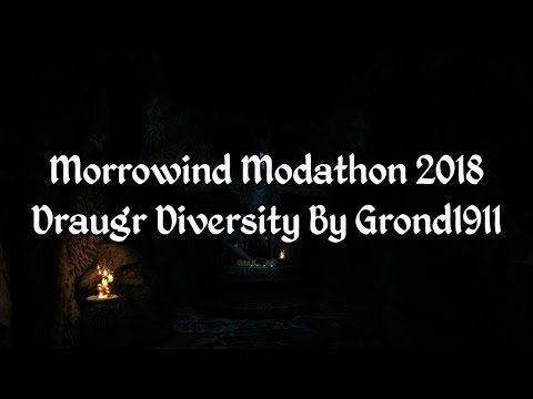 Morrowind Modathon 2018 - Draugr Diversity