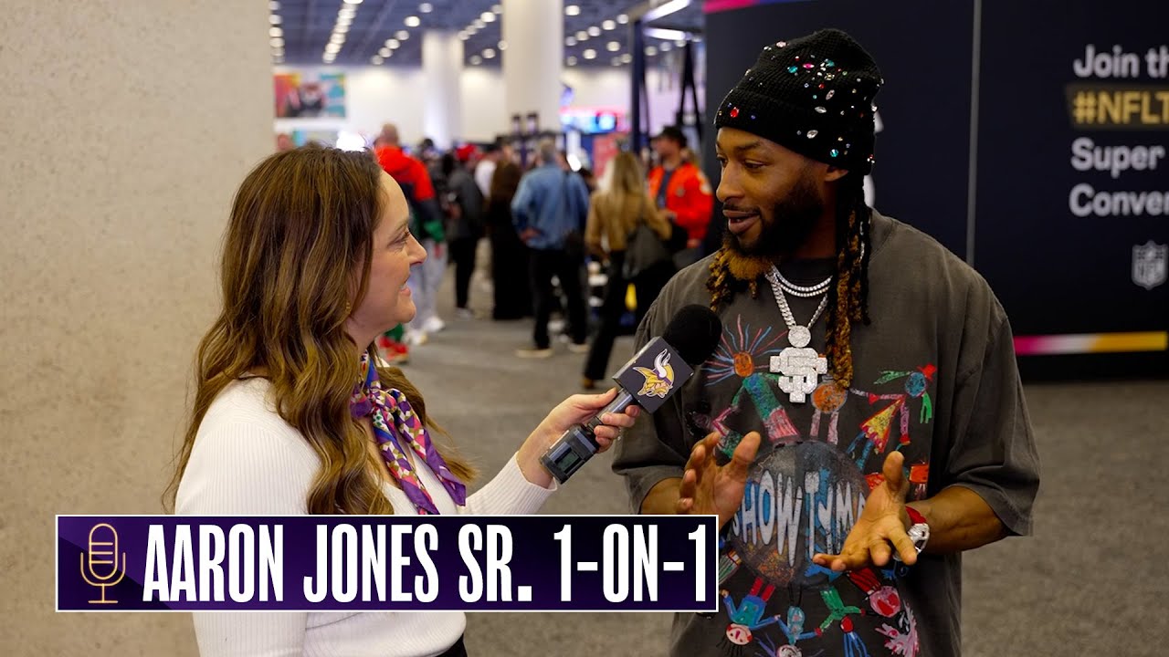 Aaron Jones on Being Salute to Service Award Finalist, Offseason Plans, His Showtyme Worldwide Brand