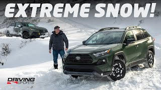 Winter Shootout: 2024 Subaru Crosstrek Wilderness vs Toyota RAV4 TRD Off-Road at -17ºC!