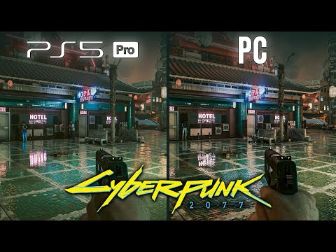 Cyberpunk 2077 | PS5 Pro vs PC | Graphics Comparison