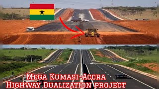 Ghana's 2 Billion Accra-Kumasi Highway Dualization Is Finally Fast Developing