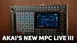 Video thumbnail for The New Akai MPC Live III | Deep Dive Review & Features by Sweetwater Soundcheck
