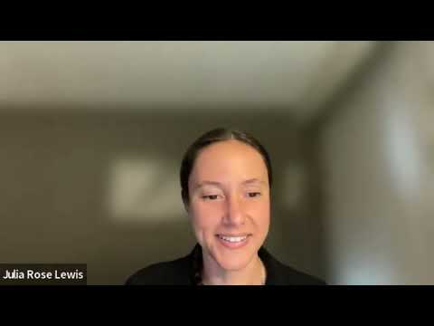 Julia Rose Lewis reading from Nearly Identical Sharks