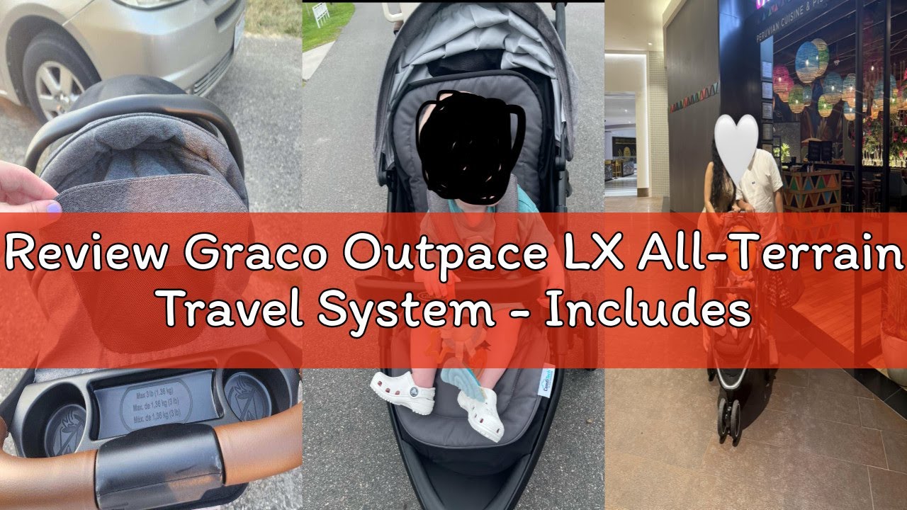 Review Graco Outpace LX All-Terrain Travel System - Includes SnugRide 30 Lite Infant Car Seat, Brigg